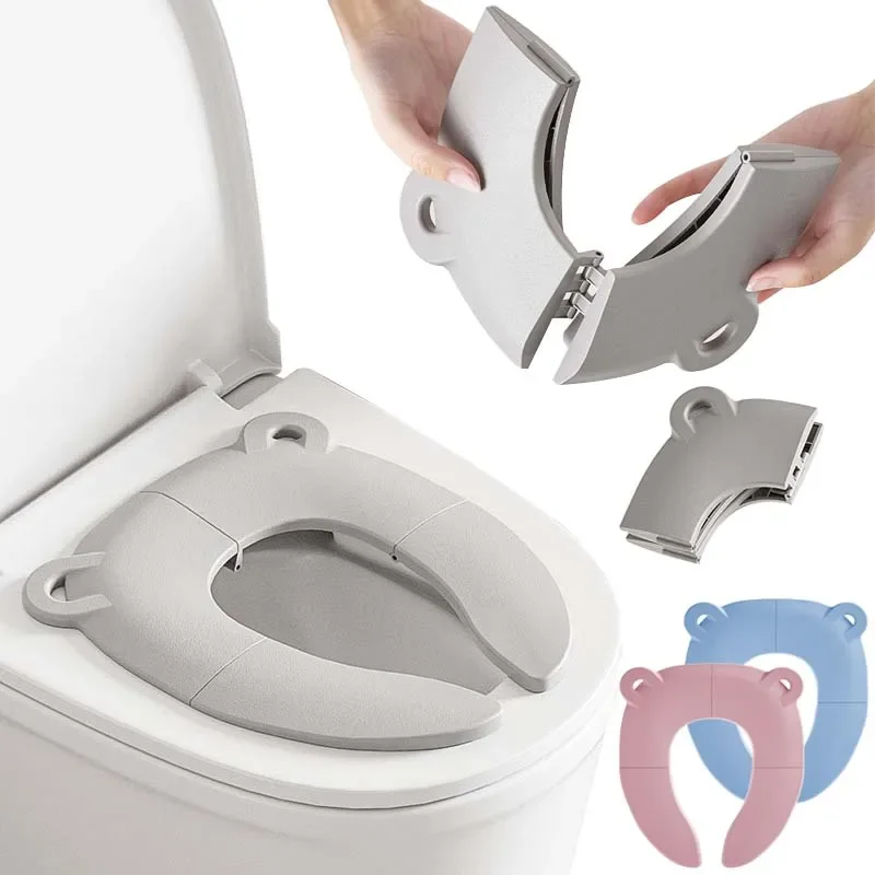 Home Bathroom With Urinal - 赤ちゃん漫画旅行折りたたみ式おまるシート幼児用携帯トイレトレーニングシート子供用便座クッション子供用おまる椅子パッド/マット