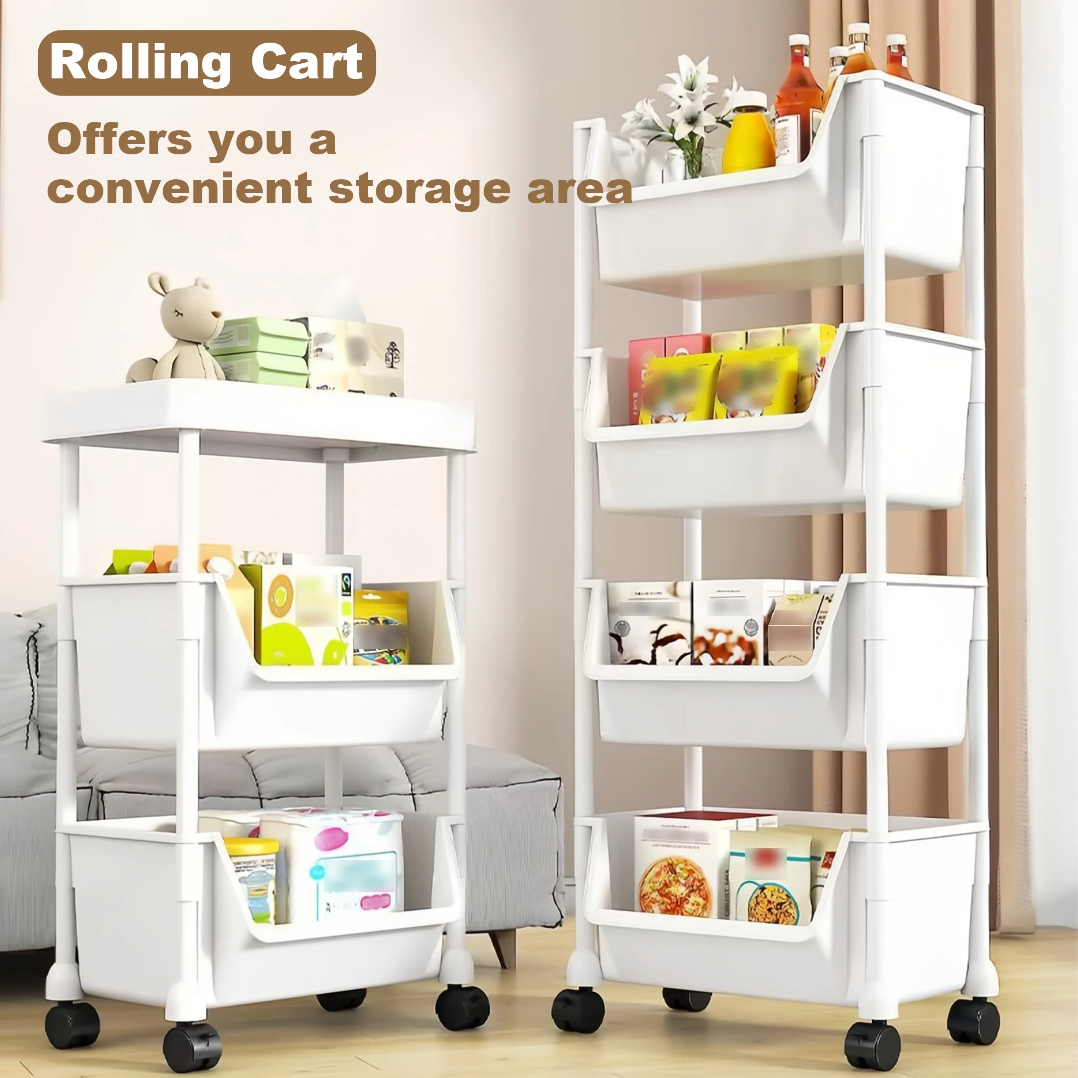 Home Goods Bathroom Cabinets - トロリーブックシェルフキッチン収納ラックキッチンコーナー狭い隙間収納キャビネットバスルームリビングルームホームオーガナイザー