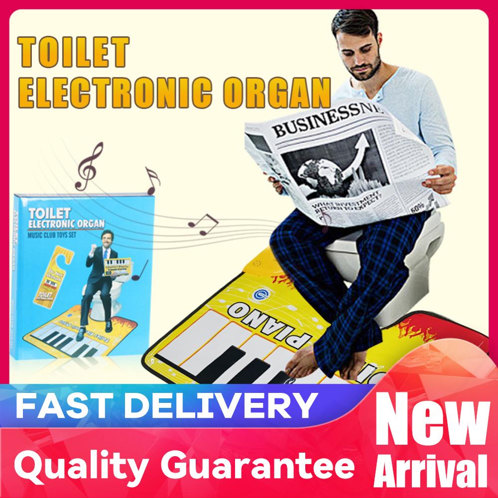 Home Bathroom Mats - トイレピアノマット ノベルティおまるピアノ 音が出るカーペット 浴室用 面白い足音楽キーボード トイレフロアマット
