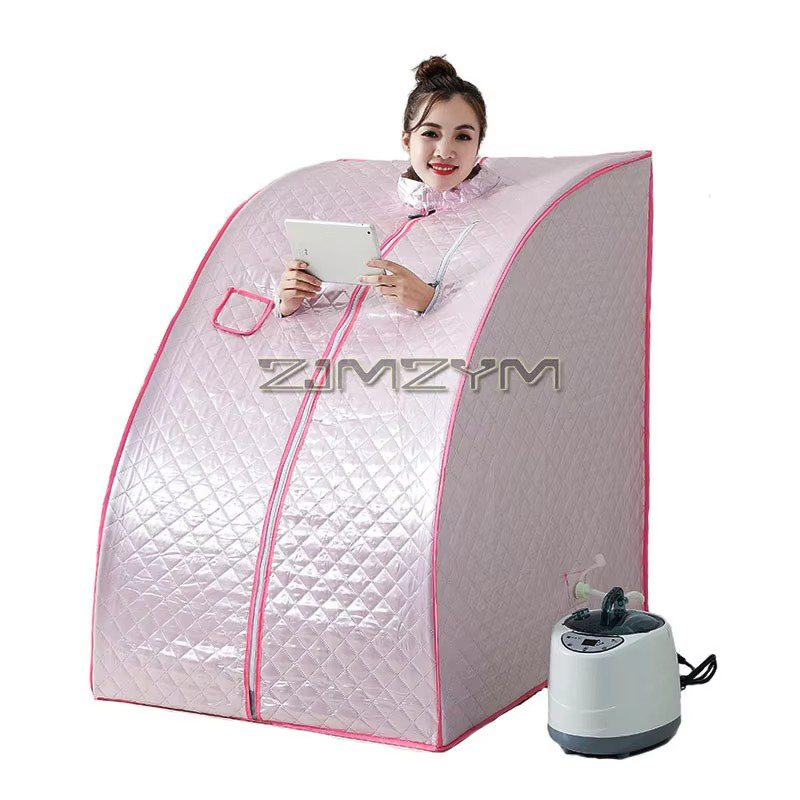 ポータブルスチームバススパ痩身家庭用キャビンテントルーム全身 - Home Bathroom Spa のレビューと価格