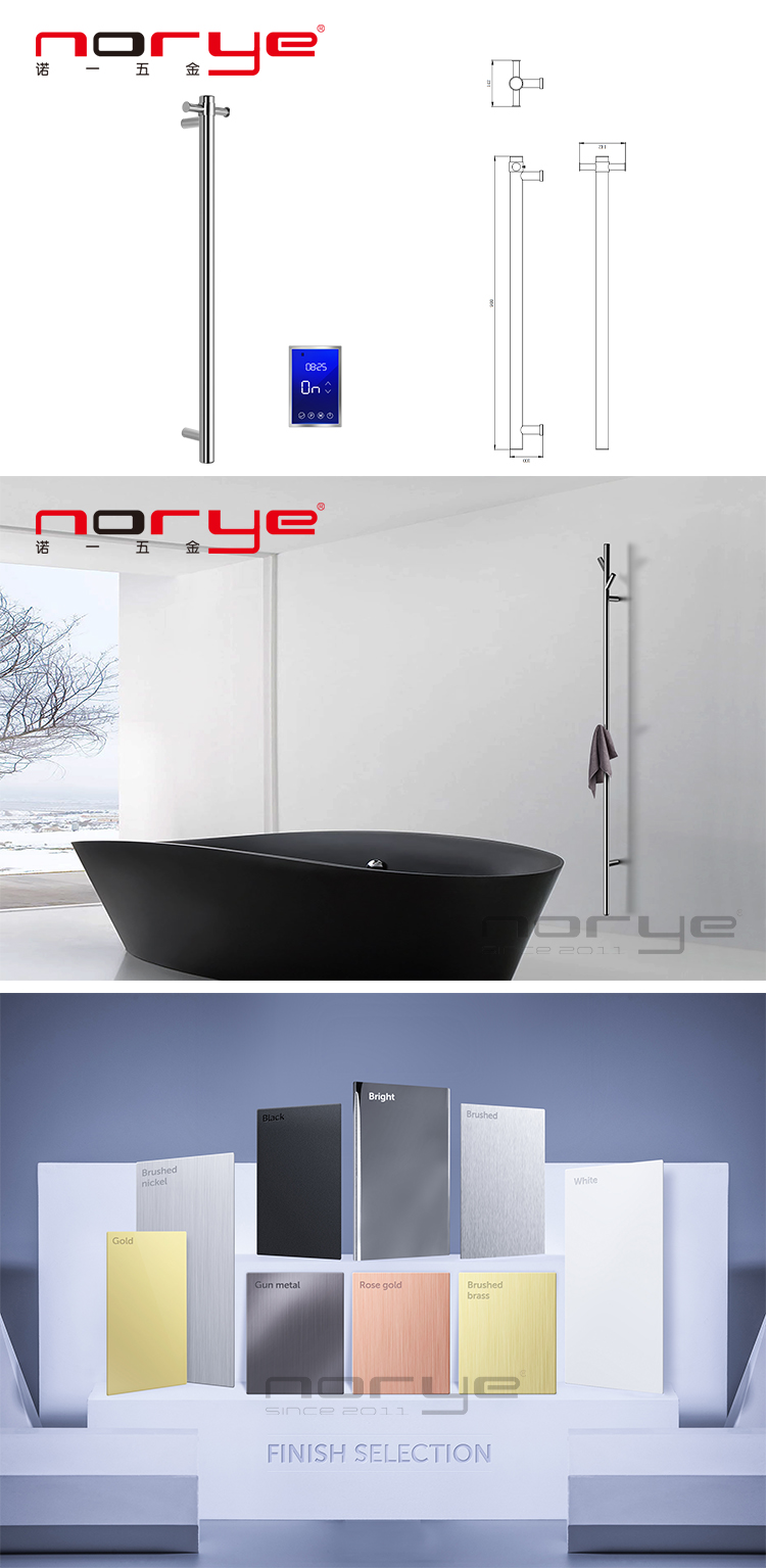 モダンなシルバーのステンレス製ホテルバスルームミラー、家庭用 - Home Alone Bathroom のレビューと価格