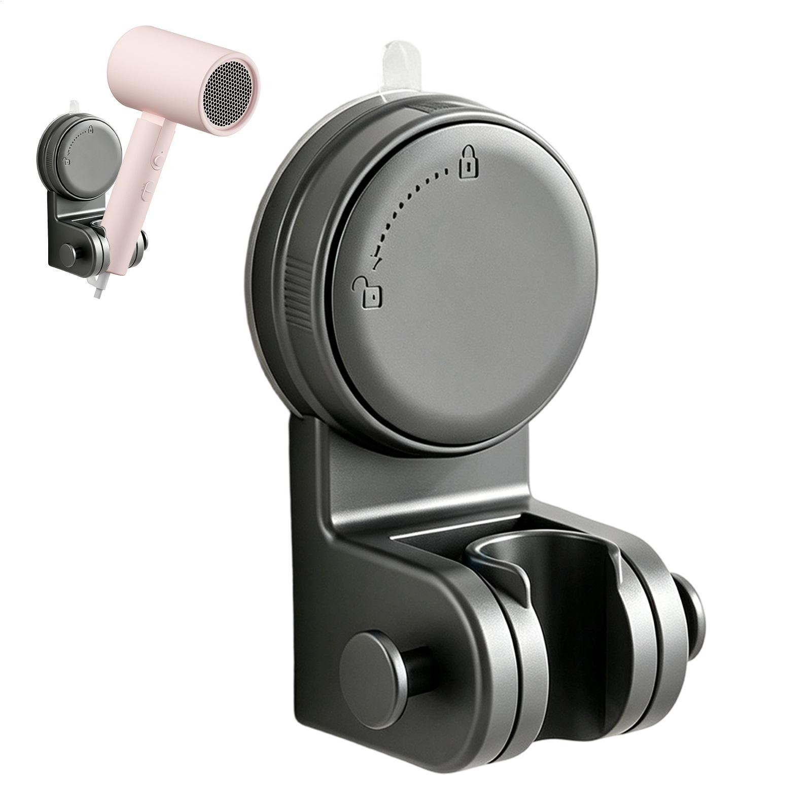 吸引式シャワーヘッドホルダー回転式調節可能なバスワンドブラケ - Home Bathroom Spa のレビューと価格