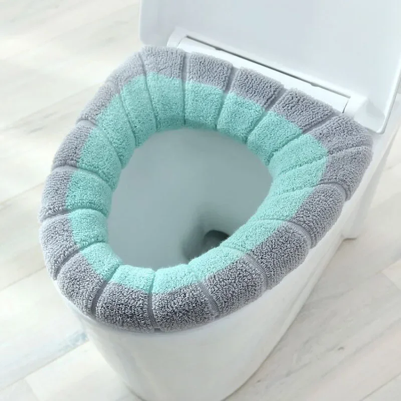 保温性のあるカボチャ柄の便座マット、ダブル1枚入り、バスルー - Home Bathroom Mats のレビューと価格