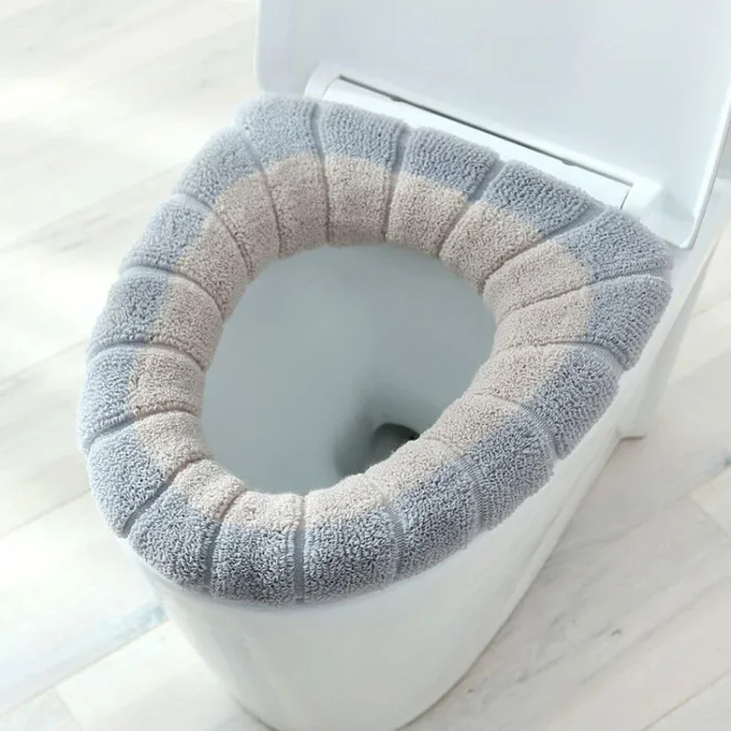 保温性のあるカボチャ柄の便座マット、ダブル1枚入り、バスルー - Home Bathroom Mats のレビューと価格