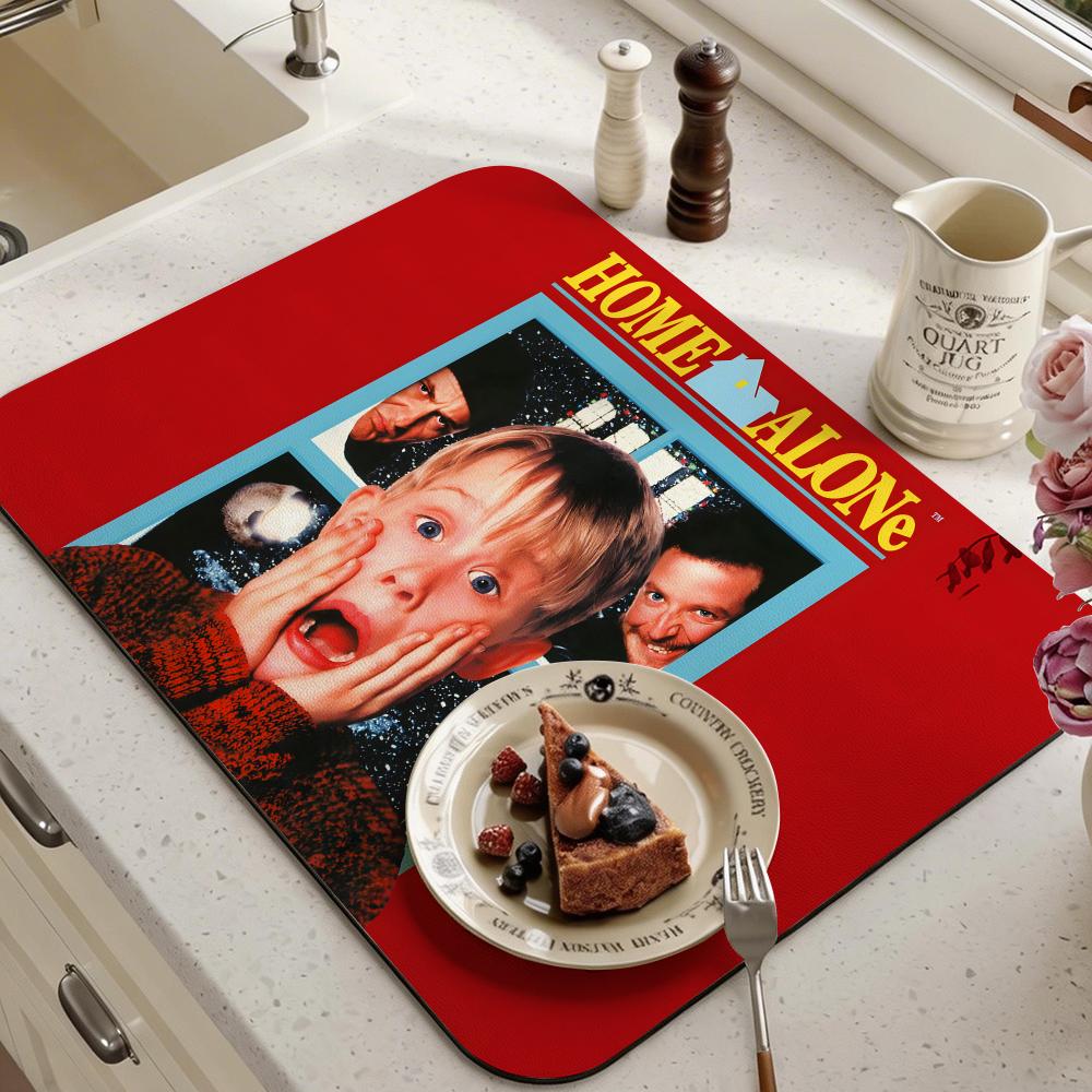 レトロなホームアローン映画風フロアマット エコ珪藻土 抗菌防 - Home Alone Bathroom のレビューと価格