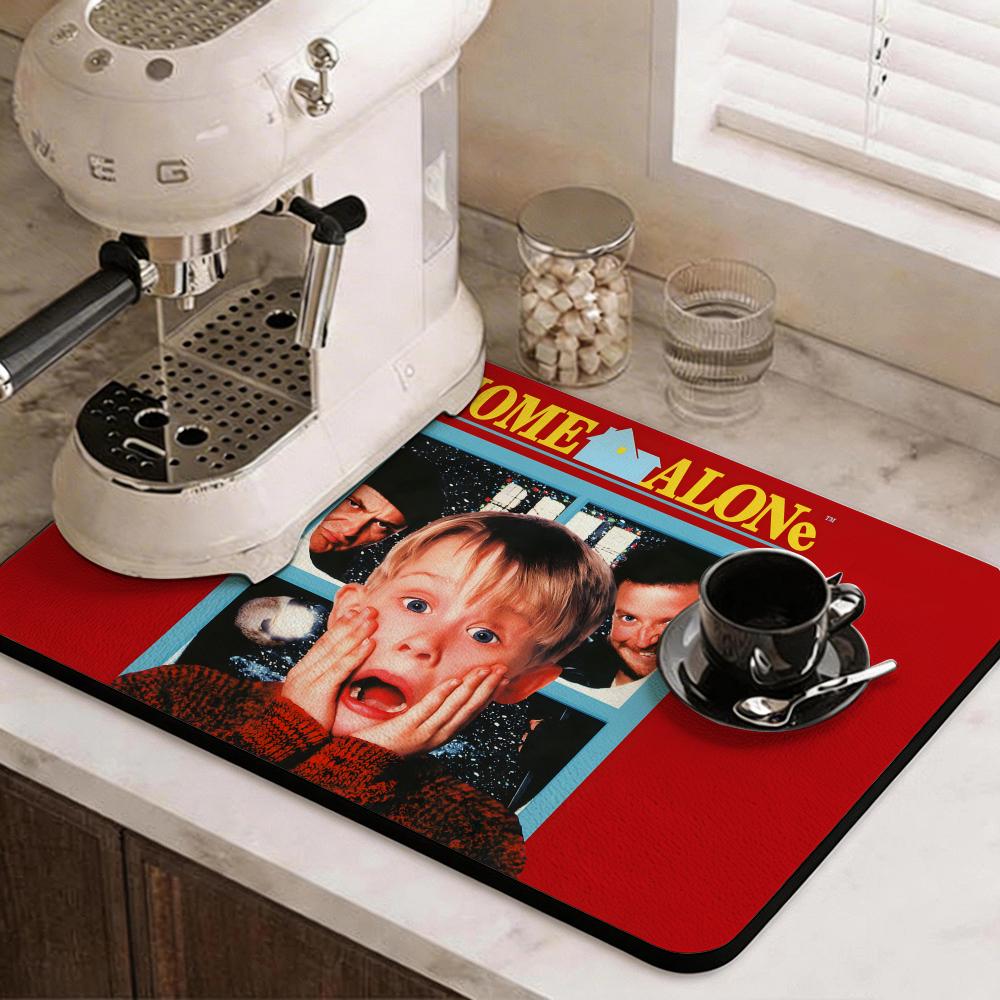 レトロなホームアローン映画風フロアマット エコ珪藻土 抗菌防 - Home Alone Bathroom のレビューと価格