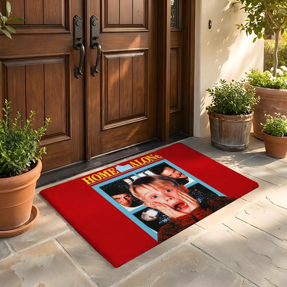 レトロなホームアローン映画風フロアマット エコ珪藻土 抗菌防 - Home Alone Bathroom のレビューと価格
