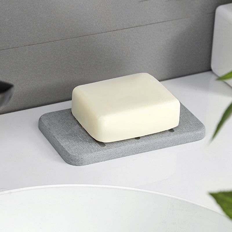 珪藻泥ソープディッシュ速乾パッド浴室カウンタートップ石鹸トイ - Home Bathroom Mats のレビューと価格
