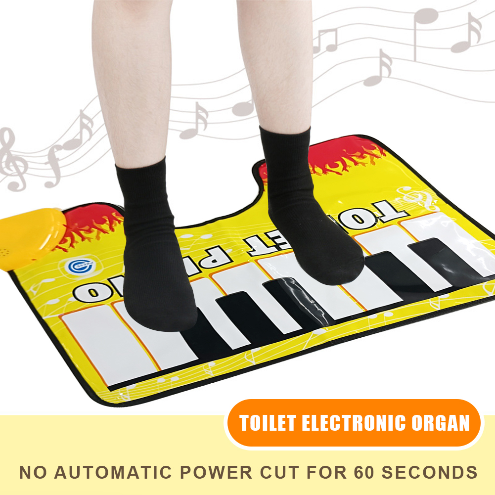 トイレピアノマット ノベルティおまるピアノ 音が出るカーペッ - Home Bathroom Mats のレビューと価格
