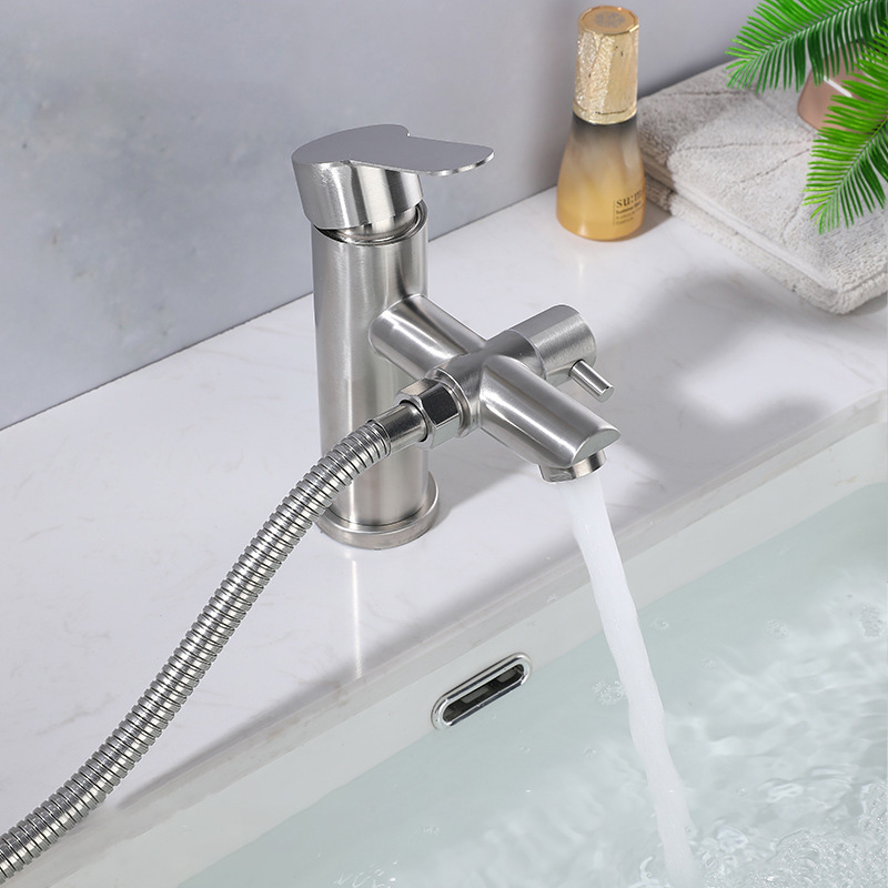 浴室のシャワー洗面器シンクの蛇口 2 機能温水と冷水ミキサー - Home Depot Bathroom Vanities のレビューと価格
