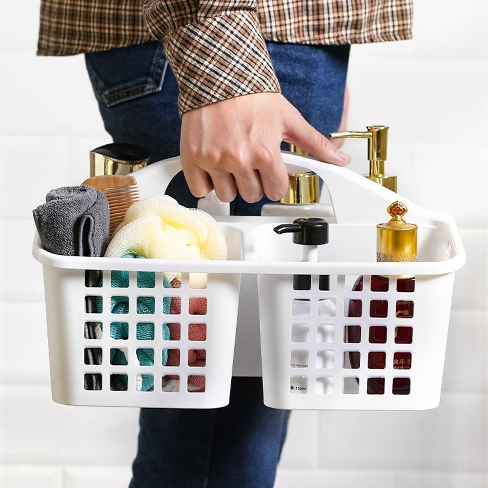 耐久性のあるプラスチック製シャワーバスケット、シンプルで機能 - Home Depot Bathroom Vanities のレビューと価格
