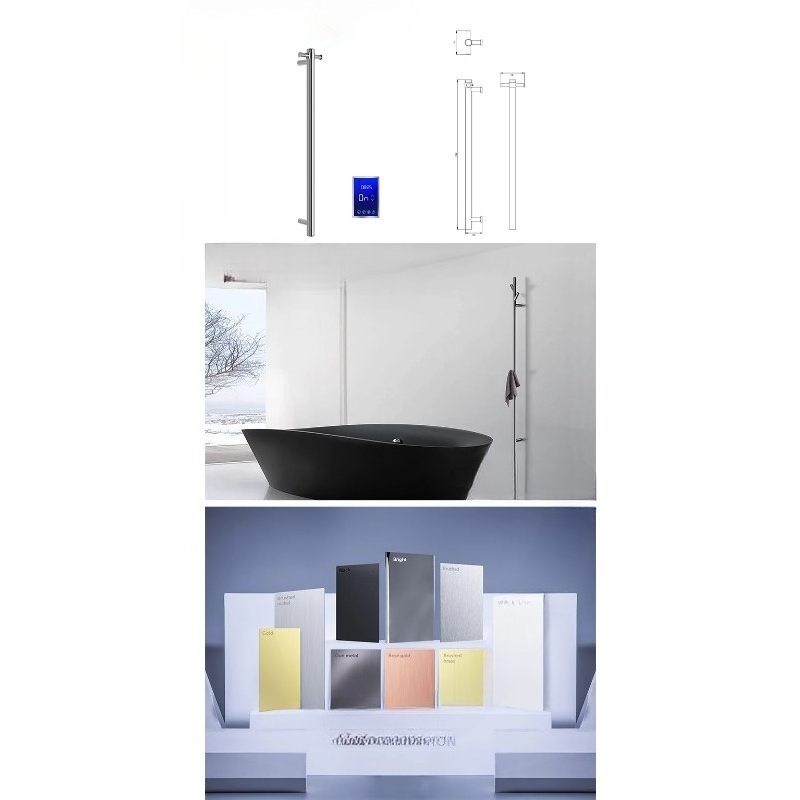 モダンなシルバーのステンレス製ホテルバスルームミラー、単一の - Home Alone Bathroom のレビューと価格