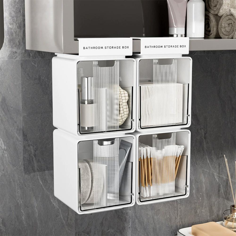 鏡台下収納ボックス用クリアバスルームプルアウト収納ボックス、 - Home Goods Bathroom Cabinets のレビューと価格