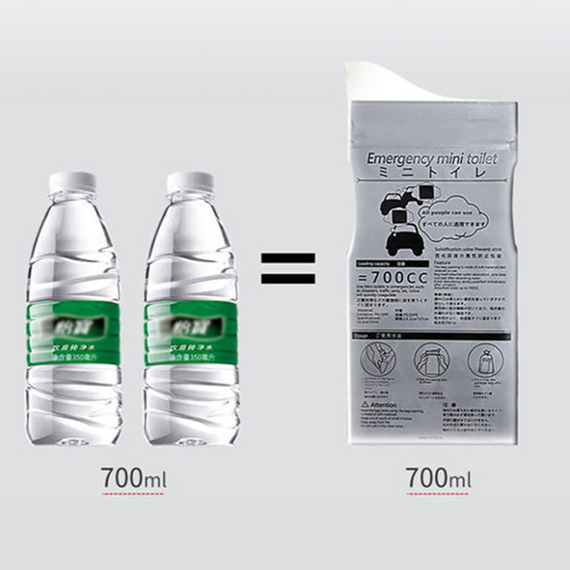 SEAMETAL 4 個車の緊急排尿バッグ 700 ミリリッ - Home Bathroom With Urinal のレビューと価格