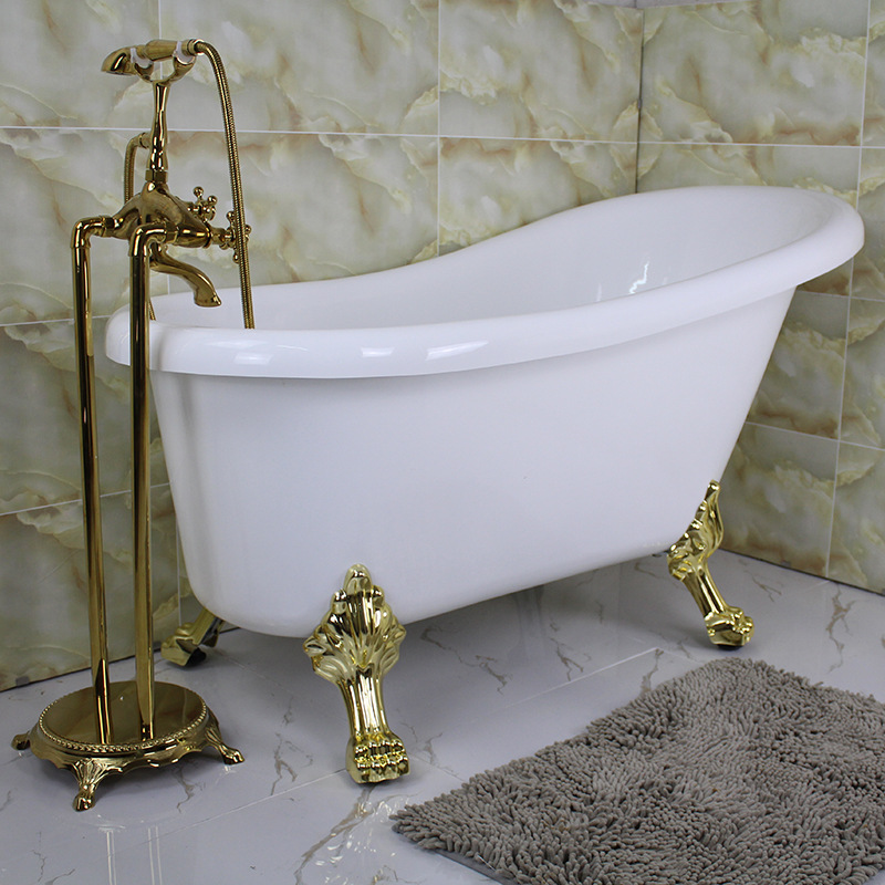 自立式浴槽、アクリルカラーの爪足付き、浸漬浴槽、ヨーロッパ風 - Home Bathroom Spa のレビューと価格