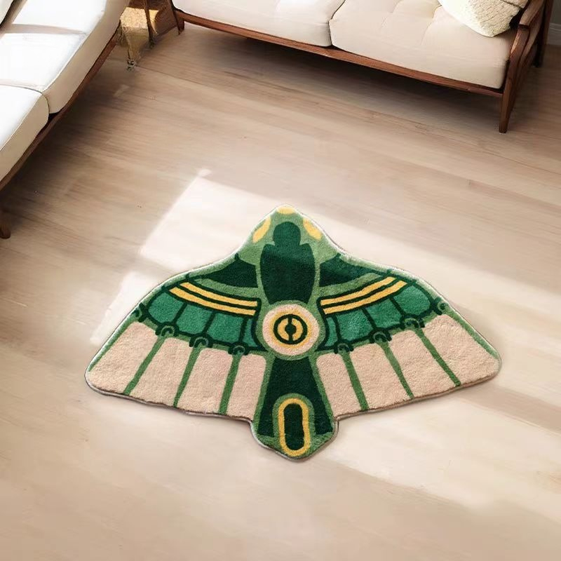 アニメバスマットゼルダ王国カーペット飛行翼ホームソフト毛皮の - Home Bathroom Mats のレビューと価格