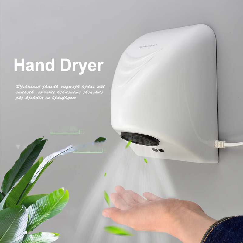 220V 自動誘導ハンドドライヤー家庭用ミニ浴室熱風電気ヒー - Home Depot Bathroom Vanities のレビューと価格