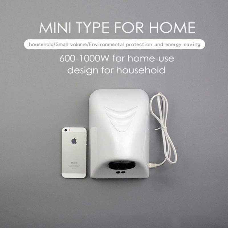 220V 自動誘導ハンドドライヤー家庭用ミニ浴室熱風電気ヒー - Home Depot Bathroom Vanities のレビューと価格