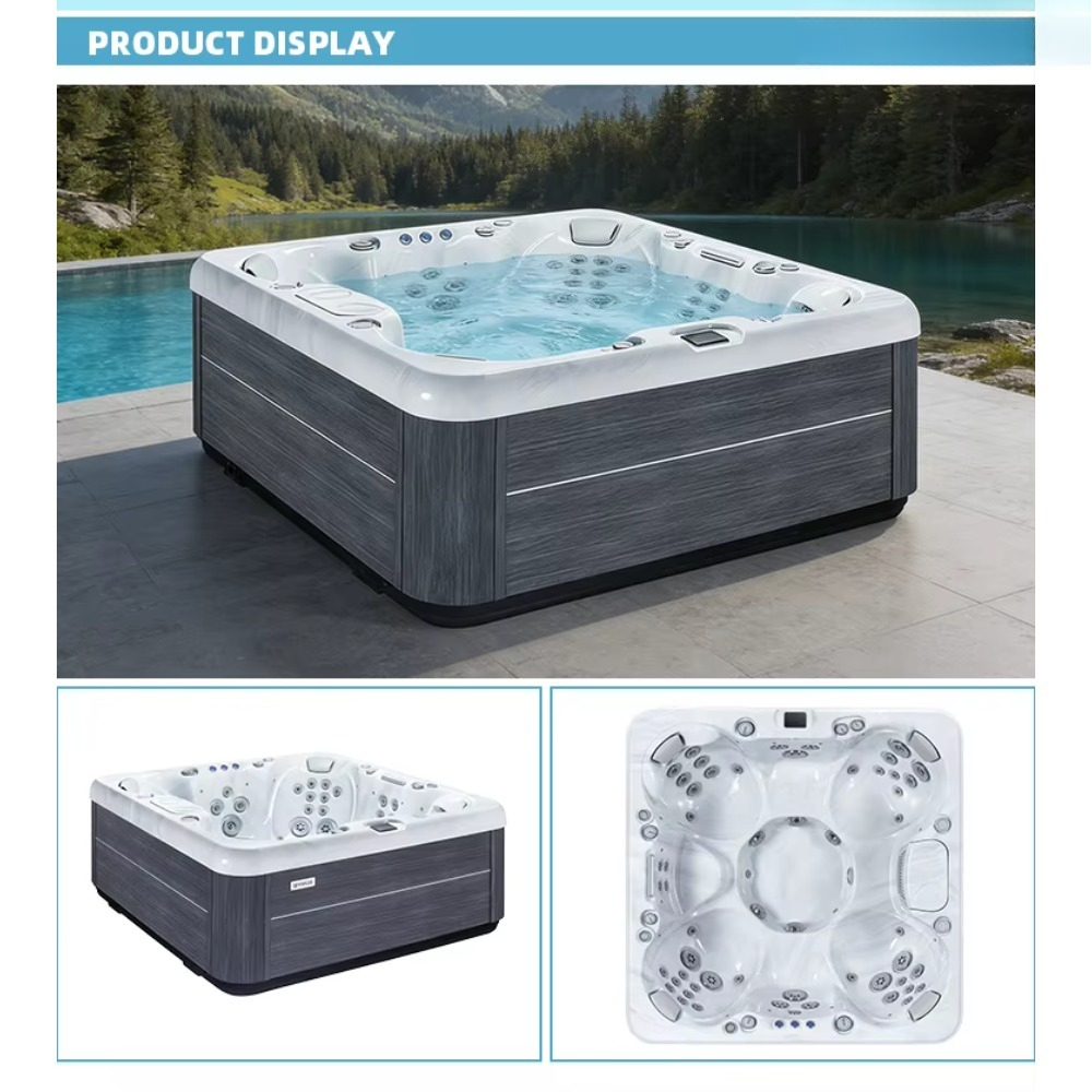 自立式ジェットバス エアージェットバブルスパ浴槽 定温設計  - Home Bathroom Spa のレビューと価格