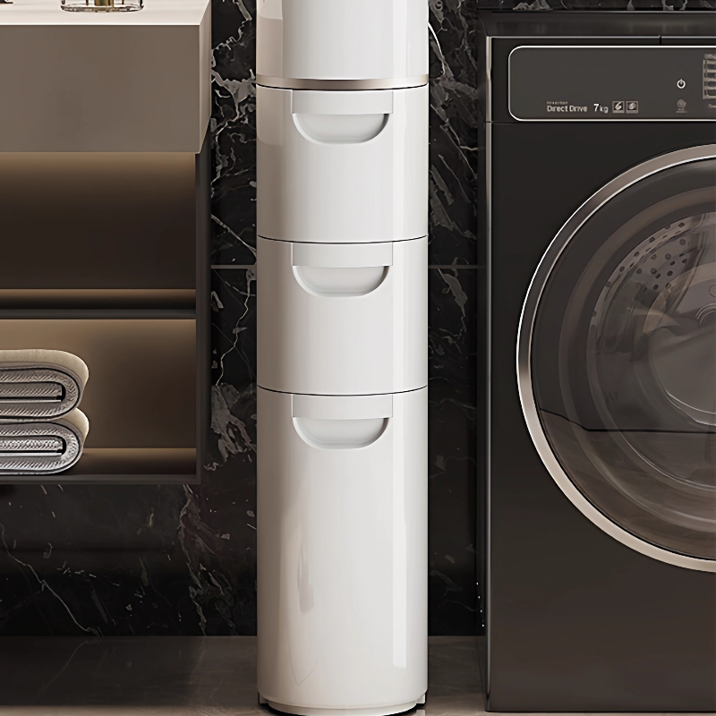クリアな引き出し式バスルーム収納キャビネット、トイレ用の車輪 - Home Goods Bathroom Cabinets のレビューと価格