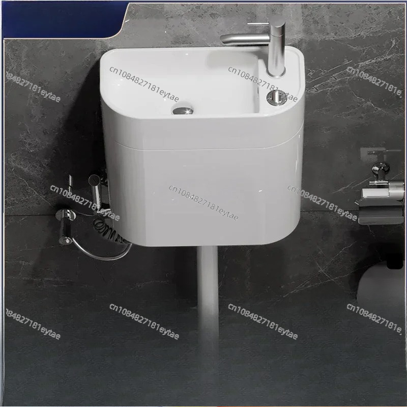 しゃがみ式トイレ セラミック水タンク 手洗いシンク付き 家庭 - Home Bathroom With Urinal のレビューと価格