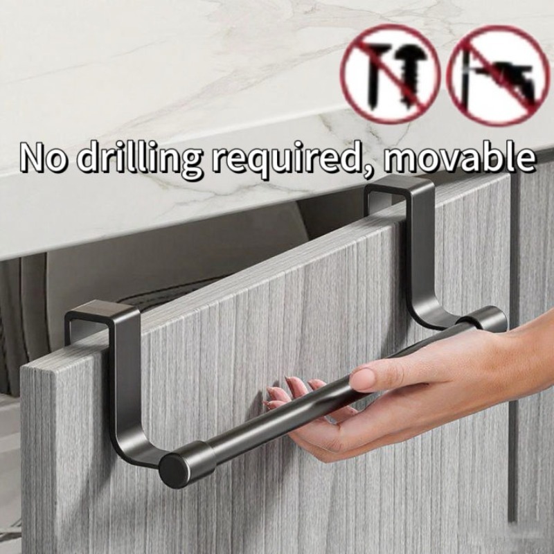 タオルロッドスチールメタルワイヤーオーバーキャビネットタオル - Home Goods Bathroom Cabinets のレビューと価格