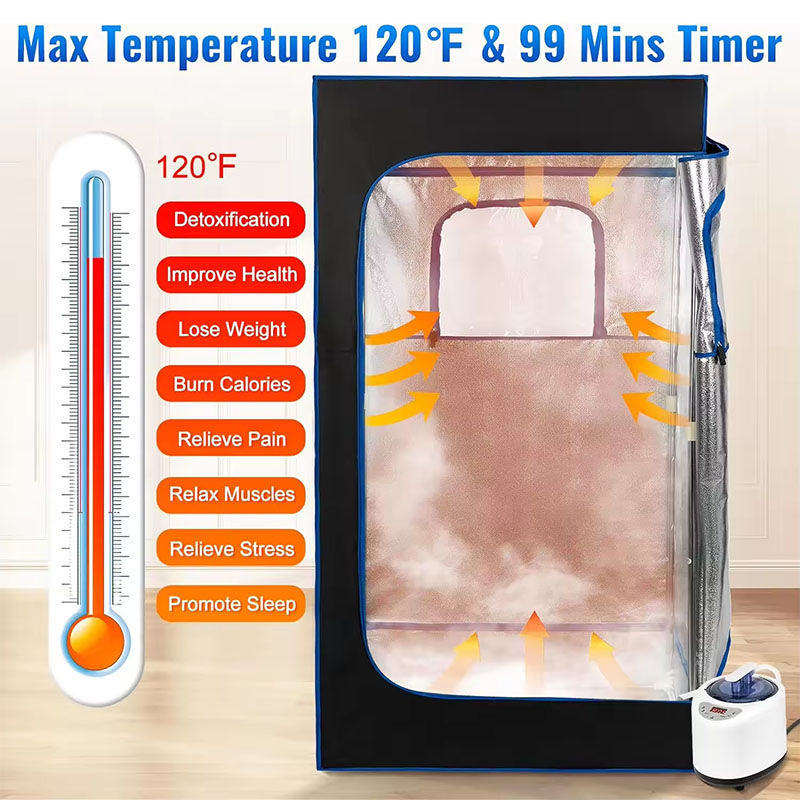 フルボディホームスパ痩身ウェットスチーム小型サウナルームモダ - Home Bathroom Spa のレビューと価格